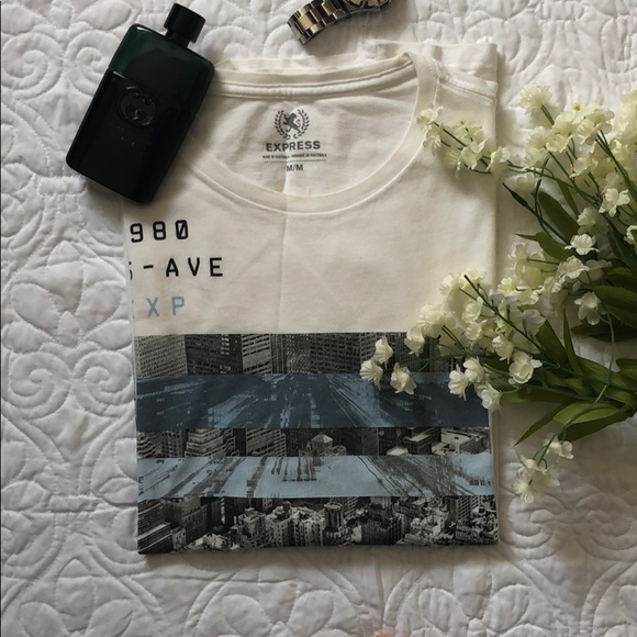Express Other - Express • White Graphic T-shirt